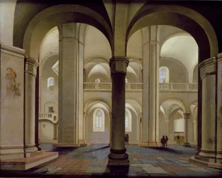 Innenraum der Kirche St. Maria in Utrecht, 1637